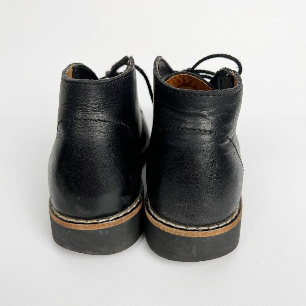 Vintage Roots Leather Short Lace Up Chukka Desert Boots Made In Canada Canadian - Picture 5 of 7